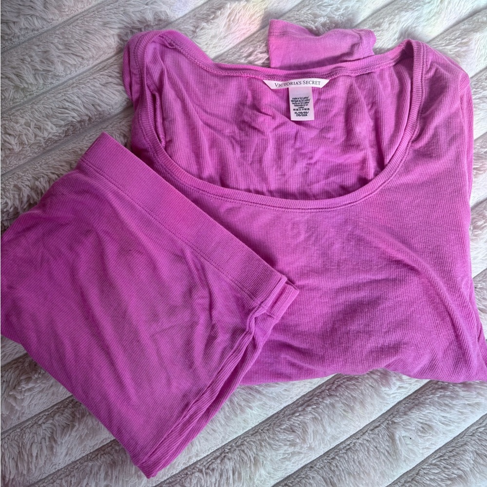 Victoria's Secret Vibrant Pink Lounge Set
